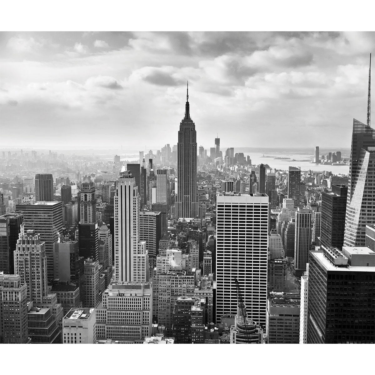 Komar  Vlies Fototapete NYC Black and White 300x250 cm Bild 2