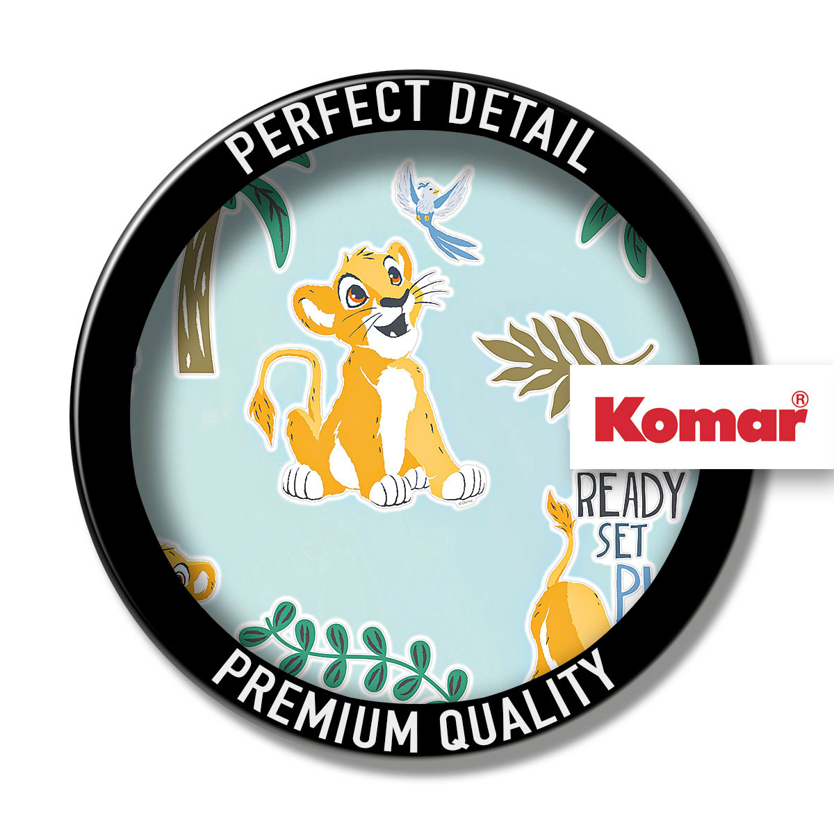 Komar  Wandtattoo Lion King Palmtrees 50x70 cm Bild 3