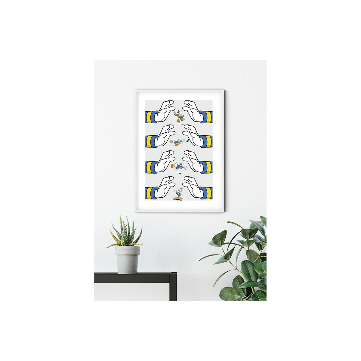 Komar  Wandbild Donald Duck Hands 50x70 cm Bild 8