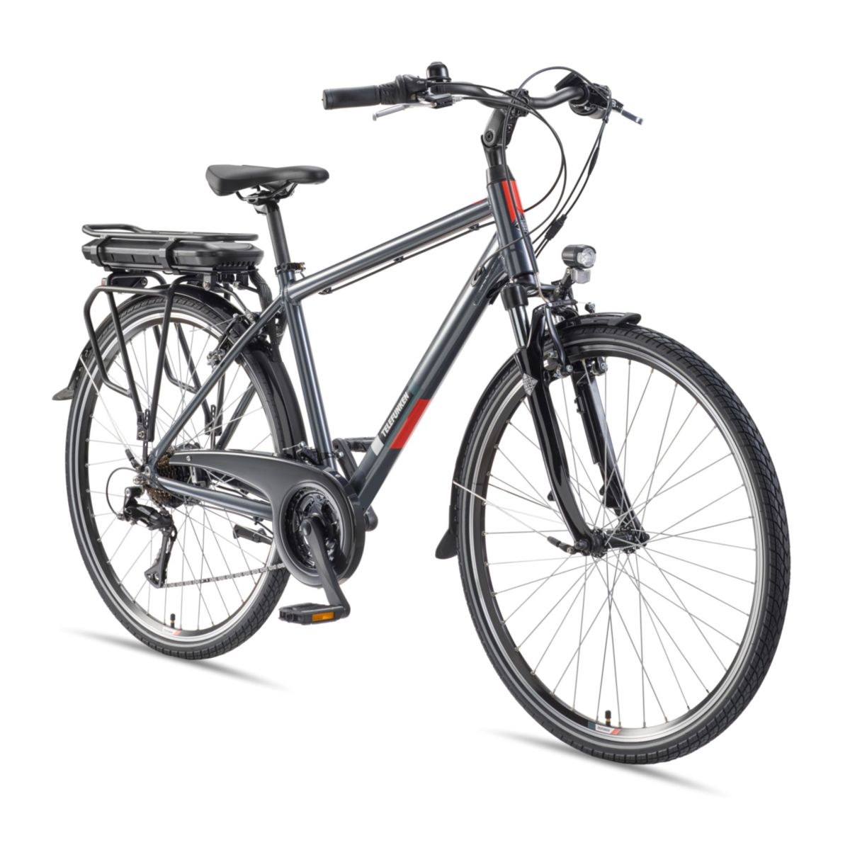 Telefunken Trekking E-Bike XT485 He TRK 28" Anthrazit