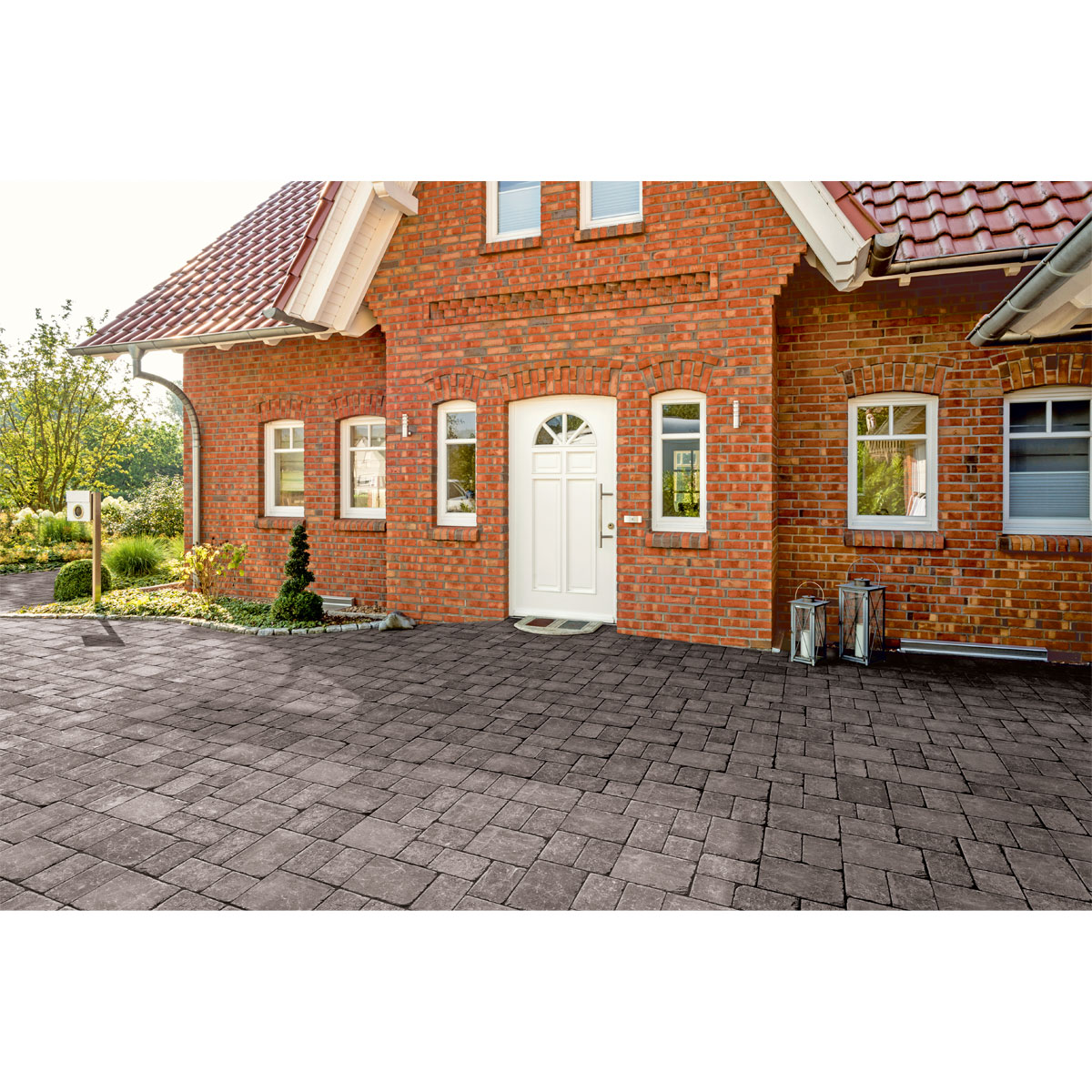 Lusit  Antik Pflaster 21 x 14 x 7 cm Anthrazit ohne Bild 2