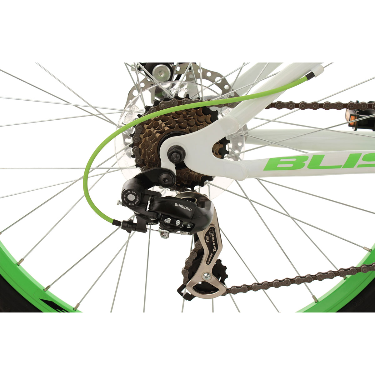 KS Cycling Mountainbike Bliss Fully weiß-grün Bild 3