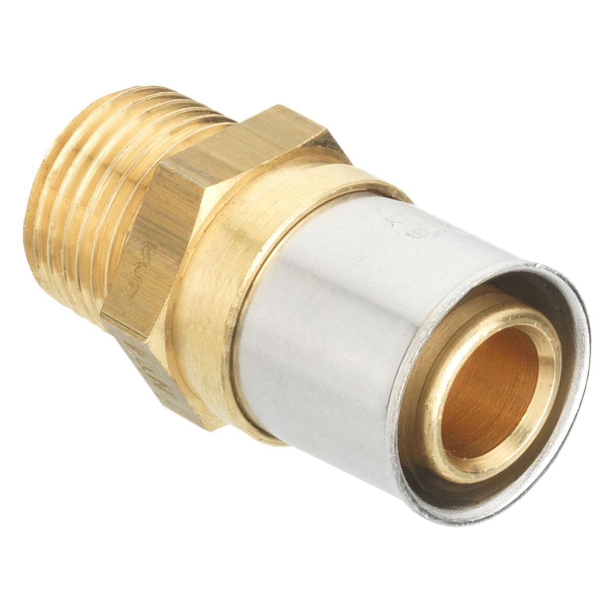 Cornat Press-Übergang 20 mm 1/2 AG