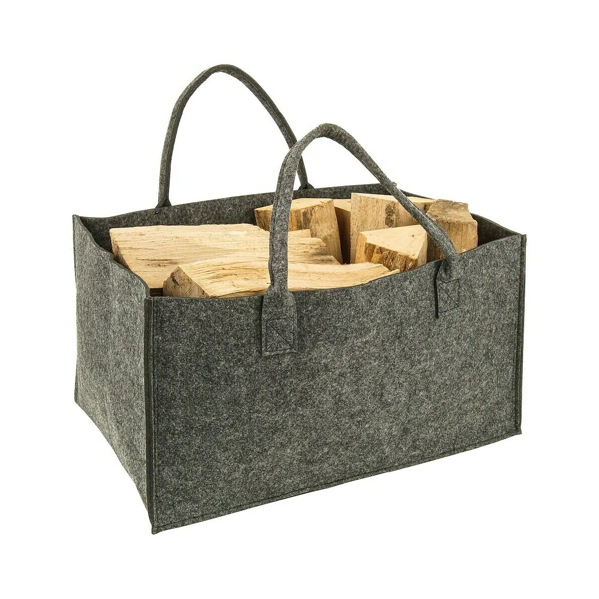 Valo Filztasche faltbar, Grau, L50xB34xH27cm