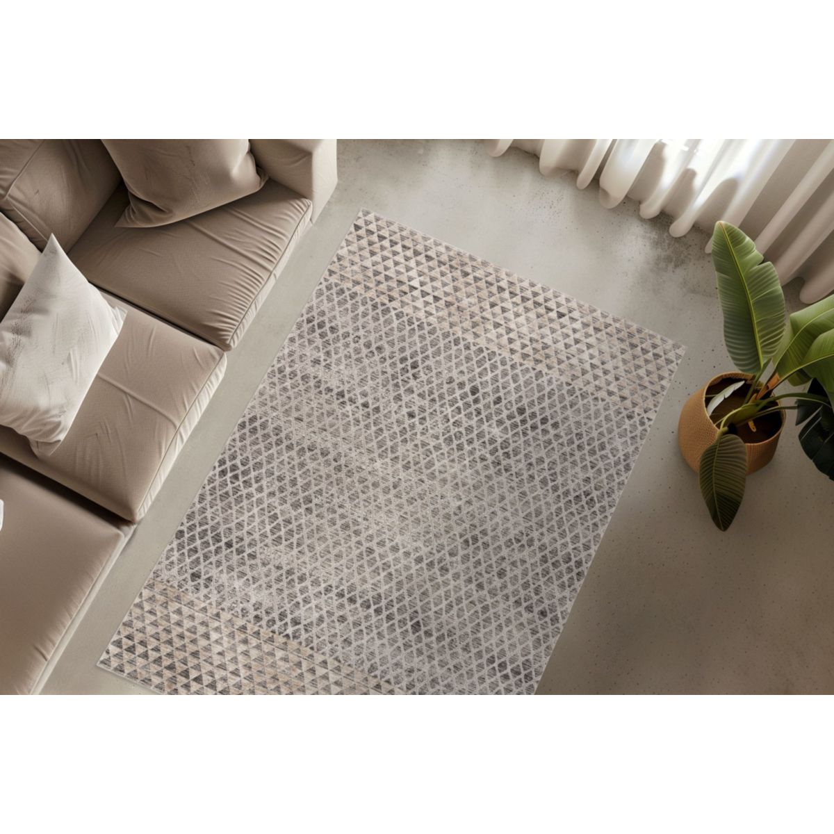 Amora 261 Grau 240cm x 300cm Bild 4