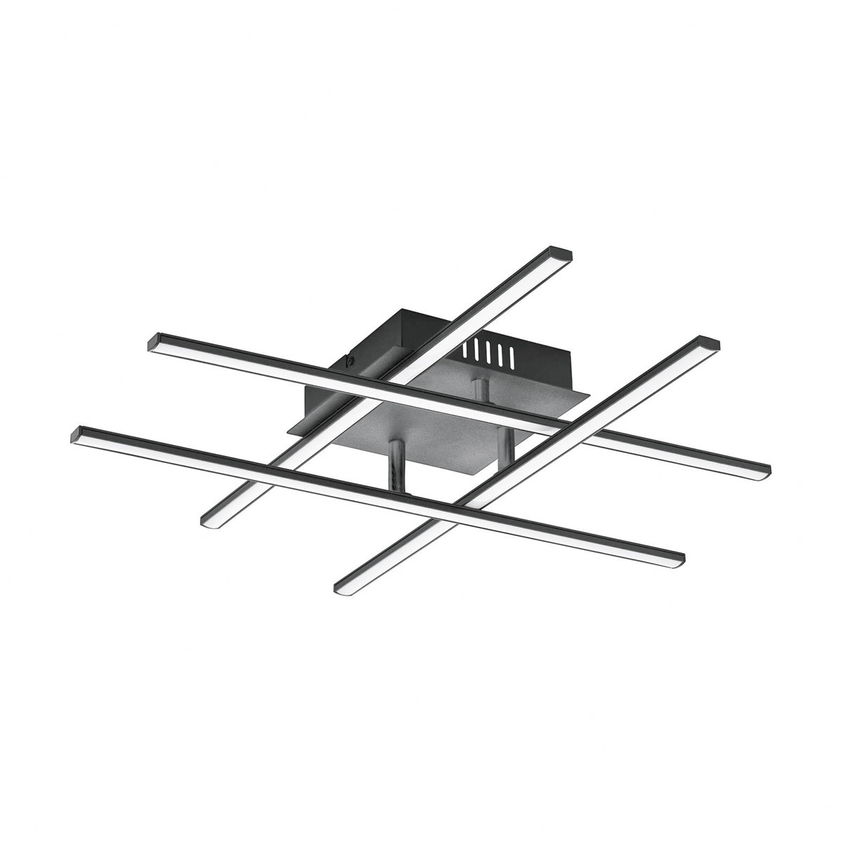 Eglo LED-Deckenleuchte Lasana 3 4 Spots schwarz