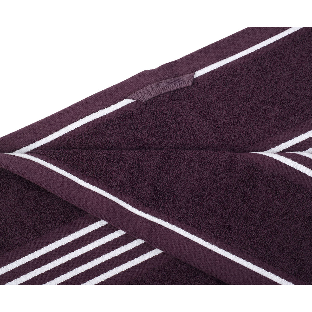 Gözze Frottier-Handtuch Rio 50 x 100 cm beere vollfarbig Bild 2