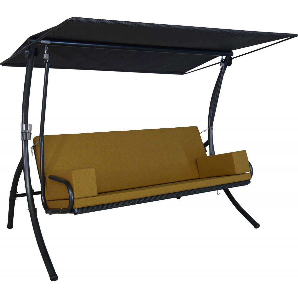 Angerer Freizeitmöbel GmbH Hollywoodschaukel „Elegance Tolar“, ocker Bild 1