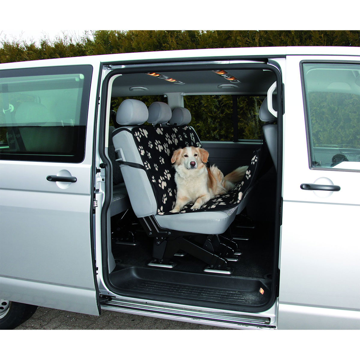 Trixie  Auto-Schondecke schwarz/beige 1,40×1,45m