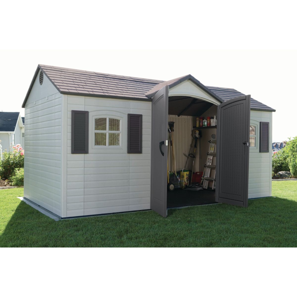 Lifetime Gerätehaus Garten-Villa 244x457x244 cm Bild 3