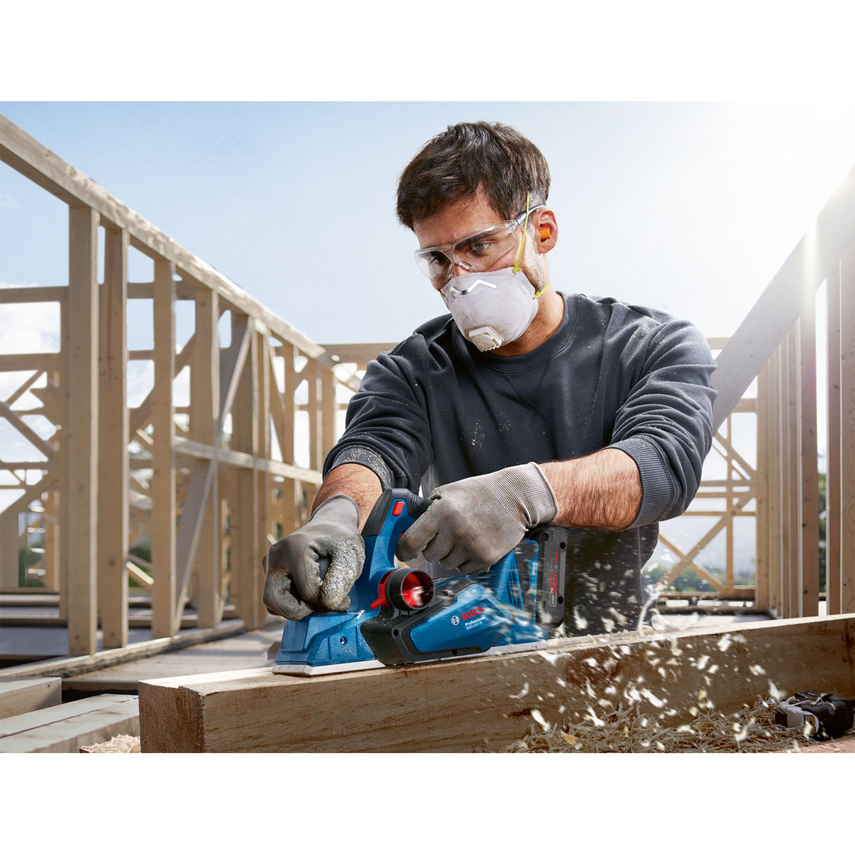 Bosch Professional Akku Hobel GHO 18V-26 Bild 8