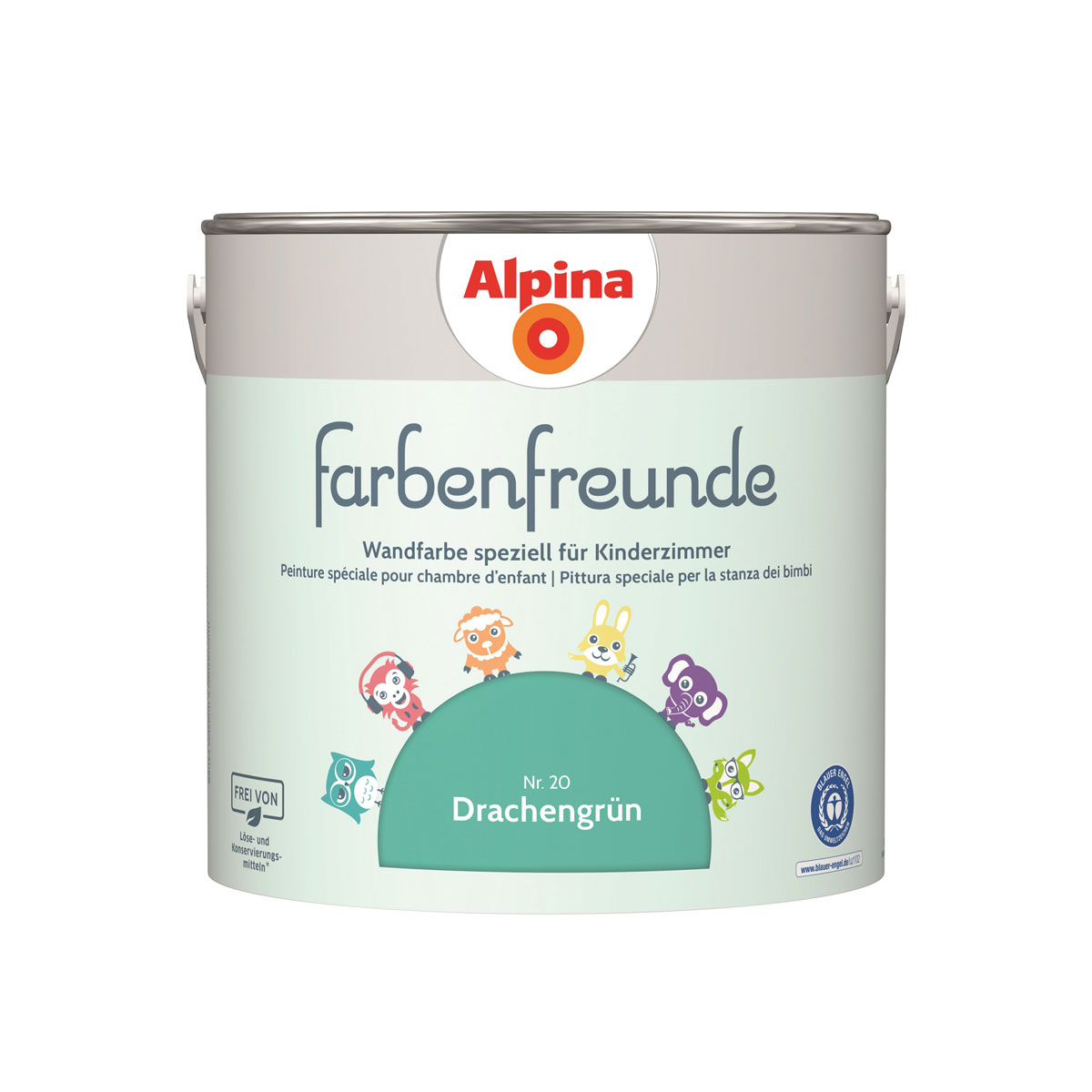 Alpina Farbenfreunde Drachengrün 2,5 L