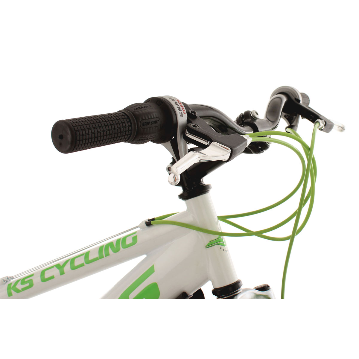 KS Cycling Mountainbike Bliss Fully weiß-grün Bild 5