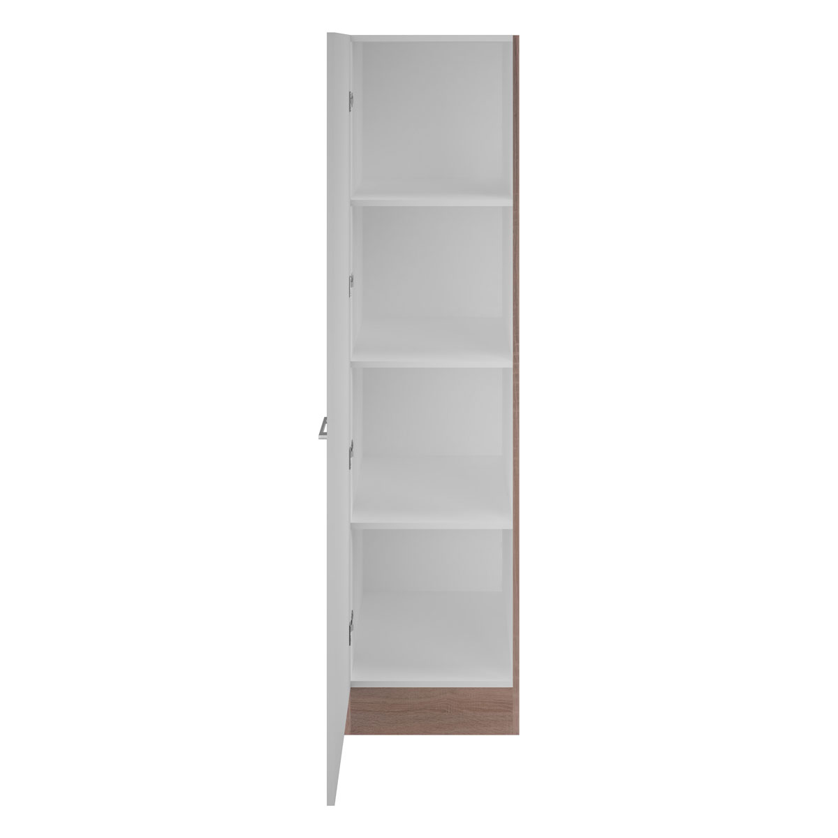 Flex-Well Küchen-Geschirrschrank „Samoa“, 50x200x57,1 cm, weiß/Sonoma Eiche