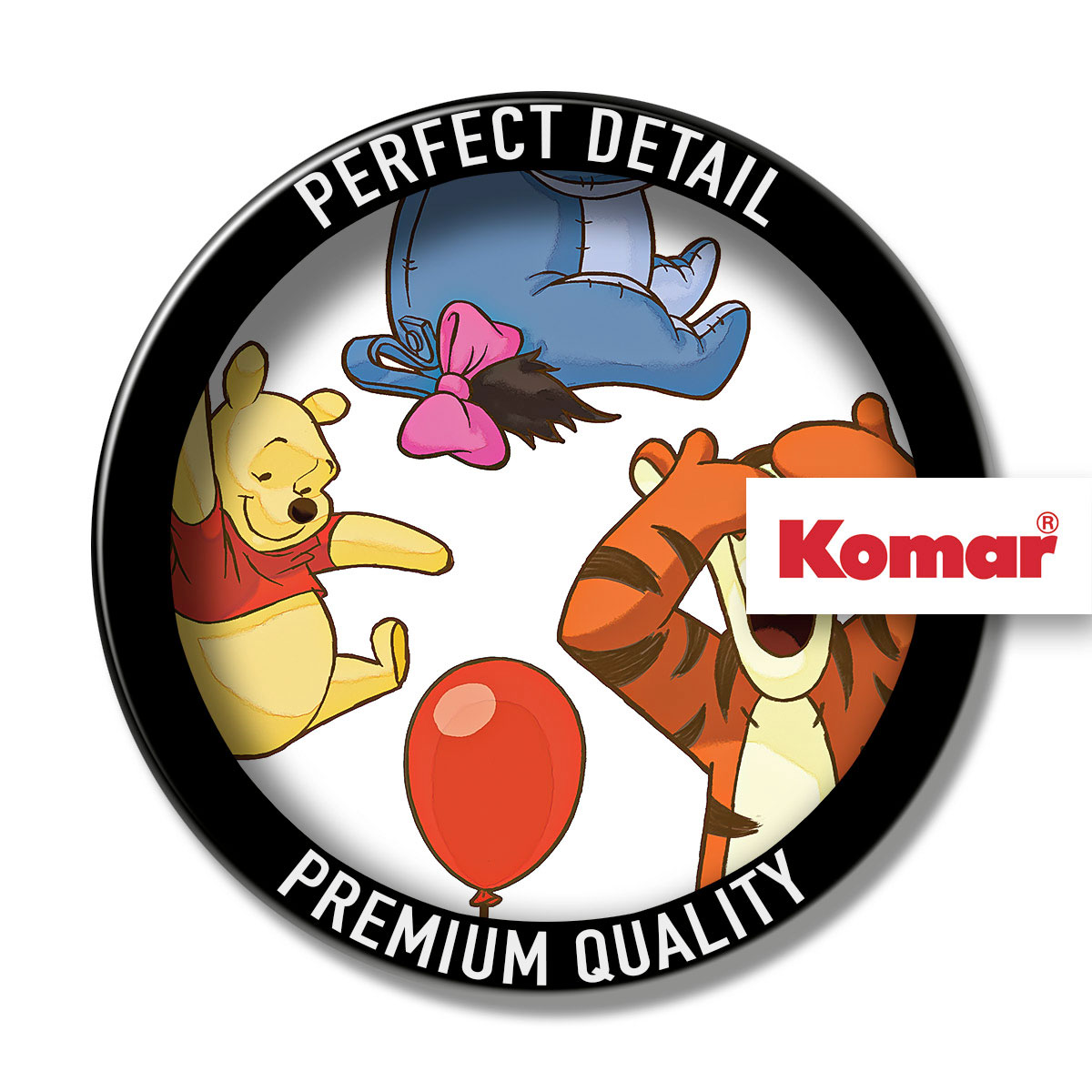 Komar  Selbstklebende Vlies Wandtattoo Winnie the Pooh and Friends XXL 127x200 cm Bild 3