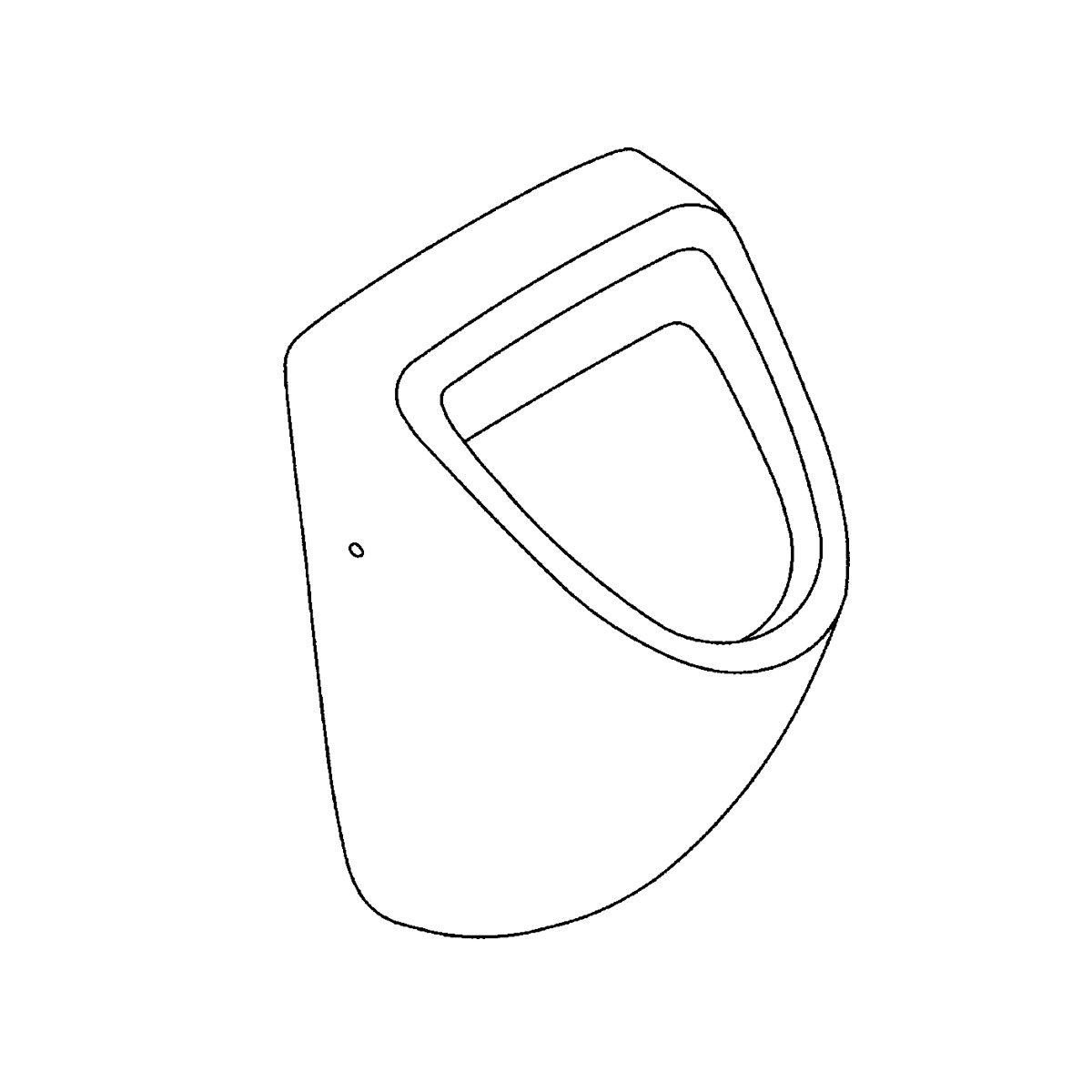 Grohe Urinal Bau alpinweiß 35,5 x 55,2 x 33,7 cm Bild 4