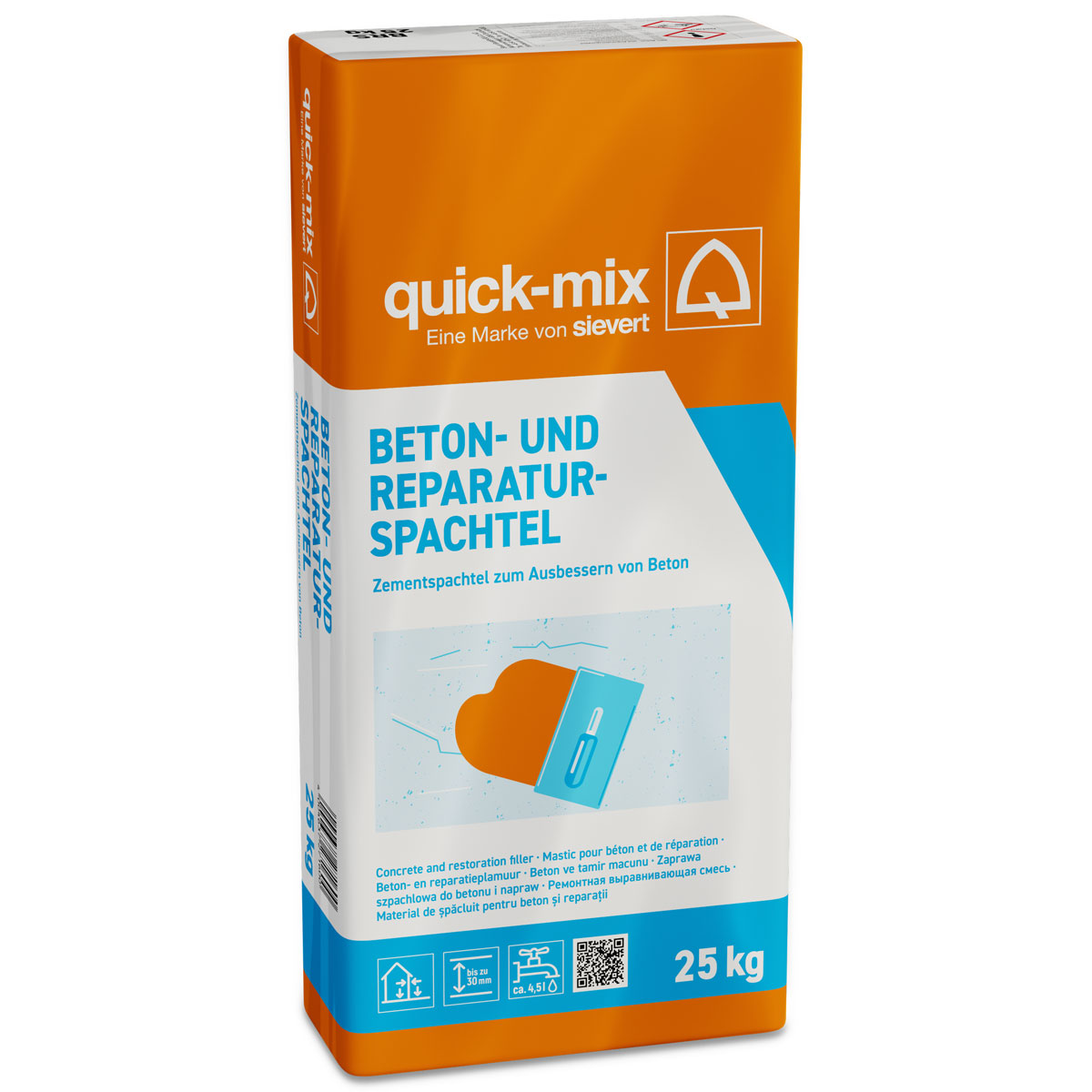 Beton-Reparaturspachtel 25 kg