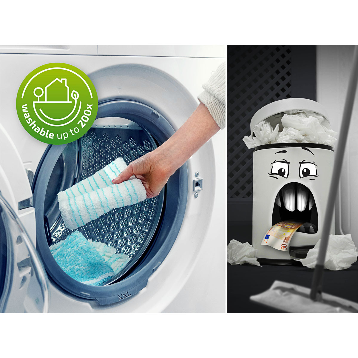 Leifheit Bodenwischer-Set Power Clean Bild 7