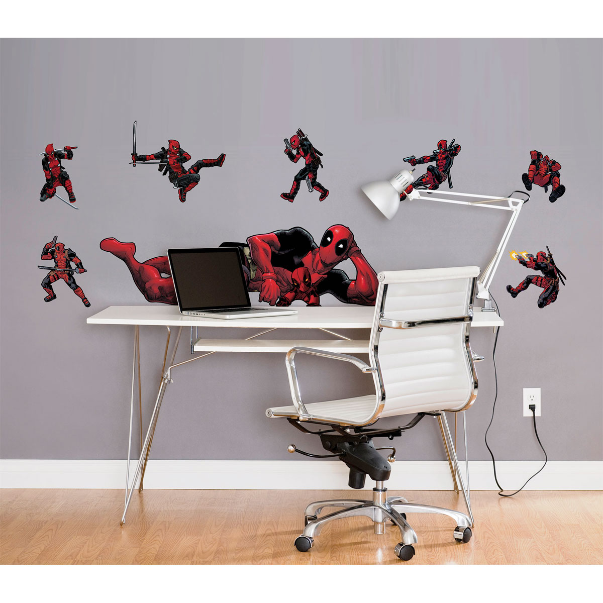 Komar  Wandtattoo Deadpool Posing 100x70 cm