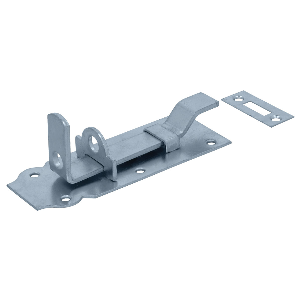 Suki Türriegel gekröpft abschließbar 140 x 55 mm