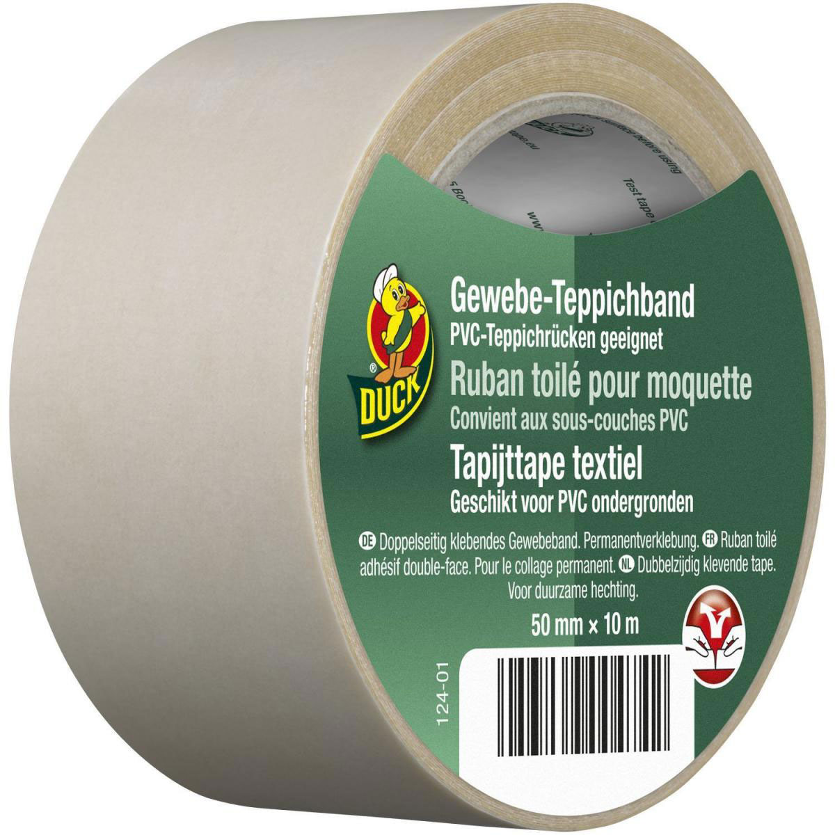 Duck Gewebe-Teppichband 50 mm 10 m