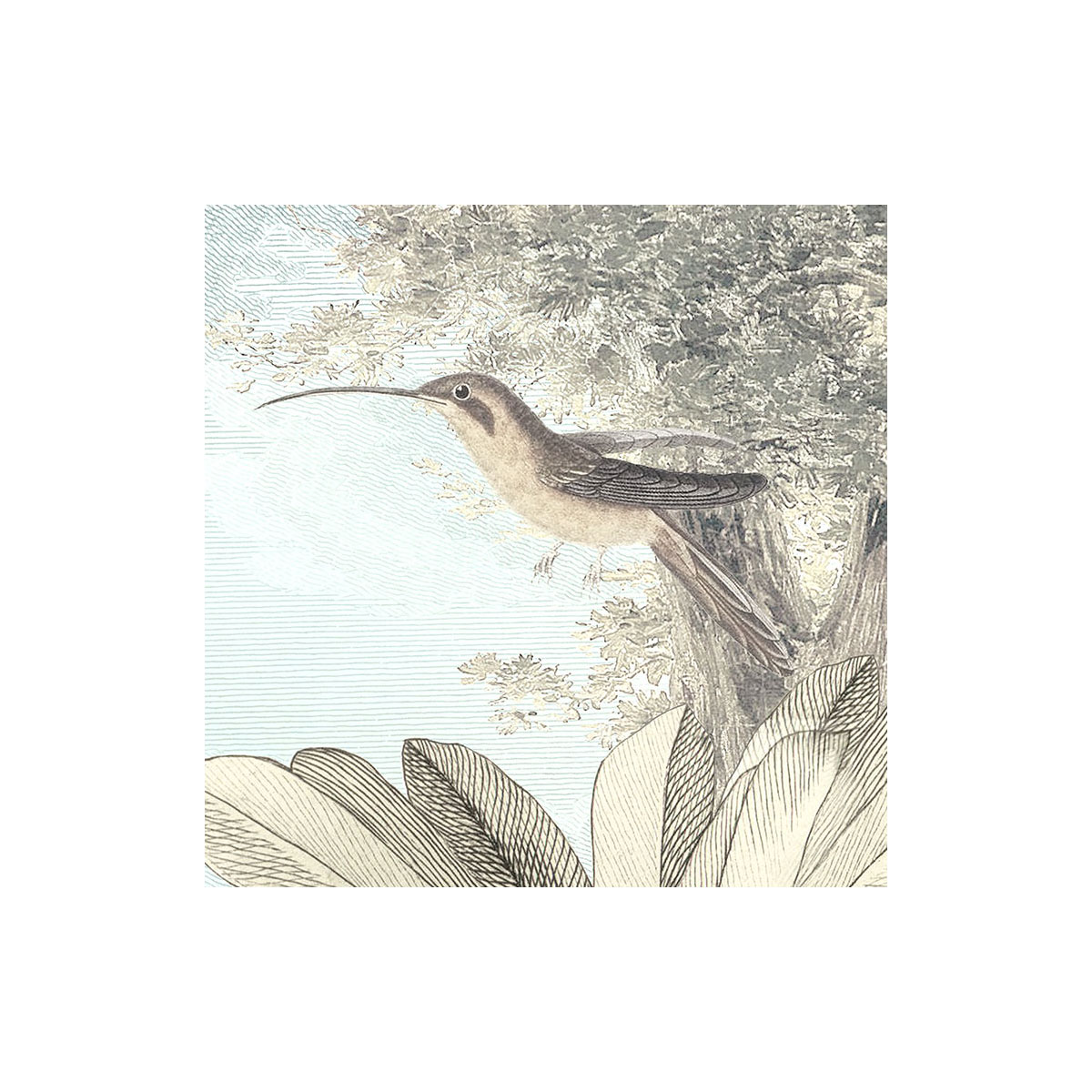 Komar  Selbstklebende Vlies Fototapete rund Utopia Durchmesser 125 cm Bild 5