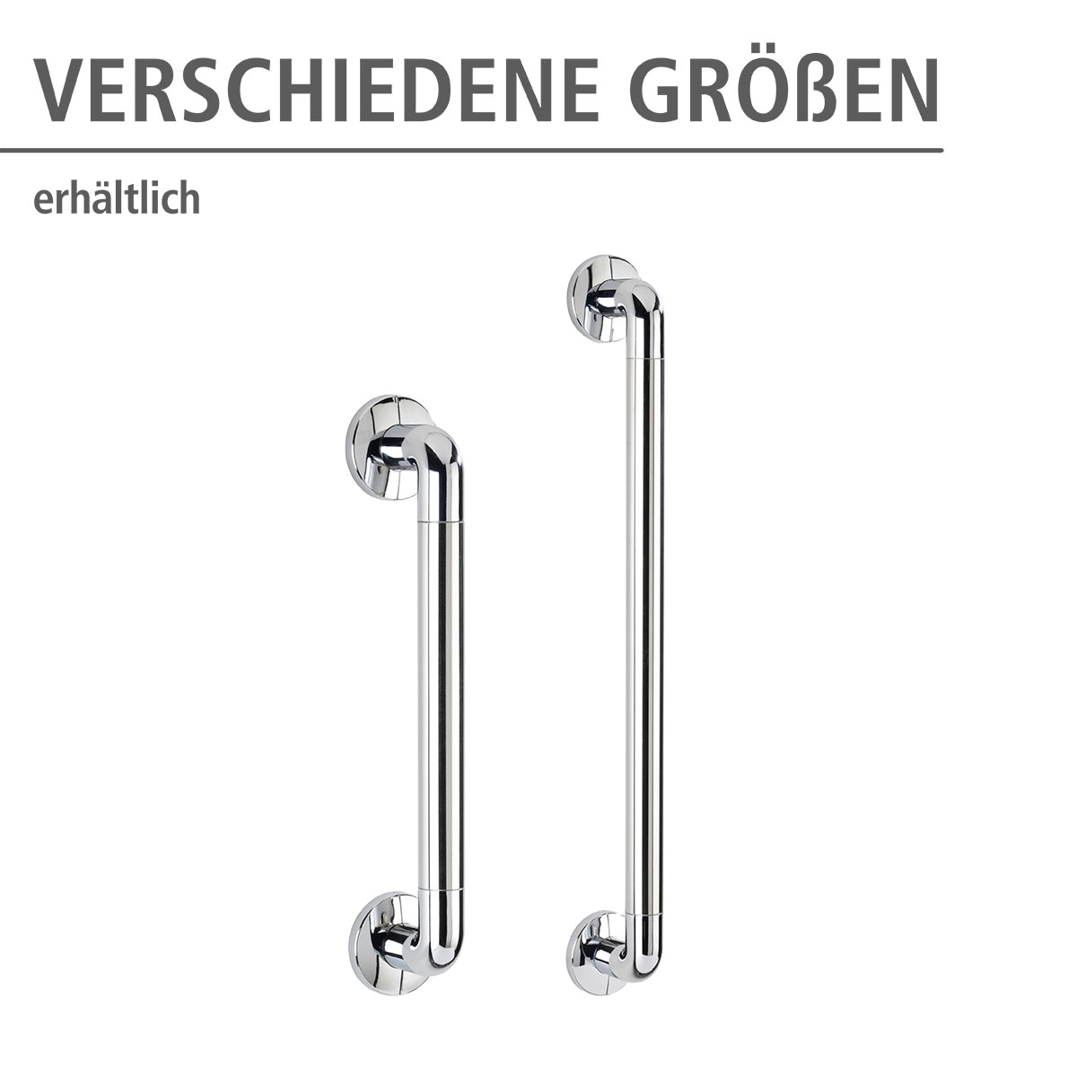 Wenko  Wandhaltegriff Secura Chrom 64,5 cm Bild 4