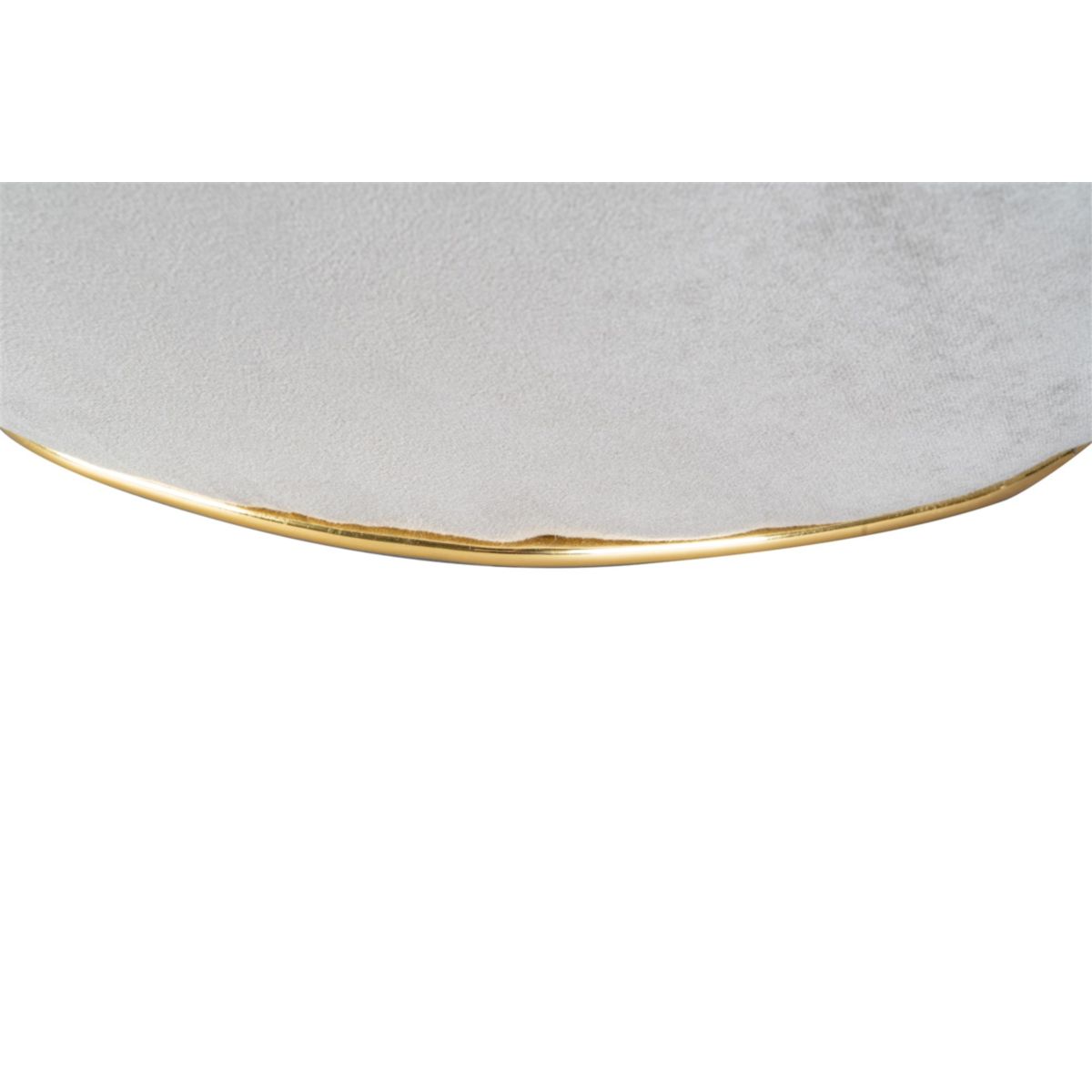 Kayoom Hocker Contessa 125 Taupe / Gold Bild 5