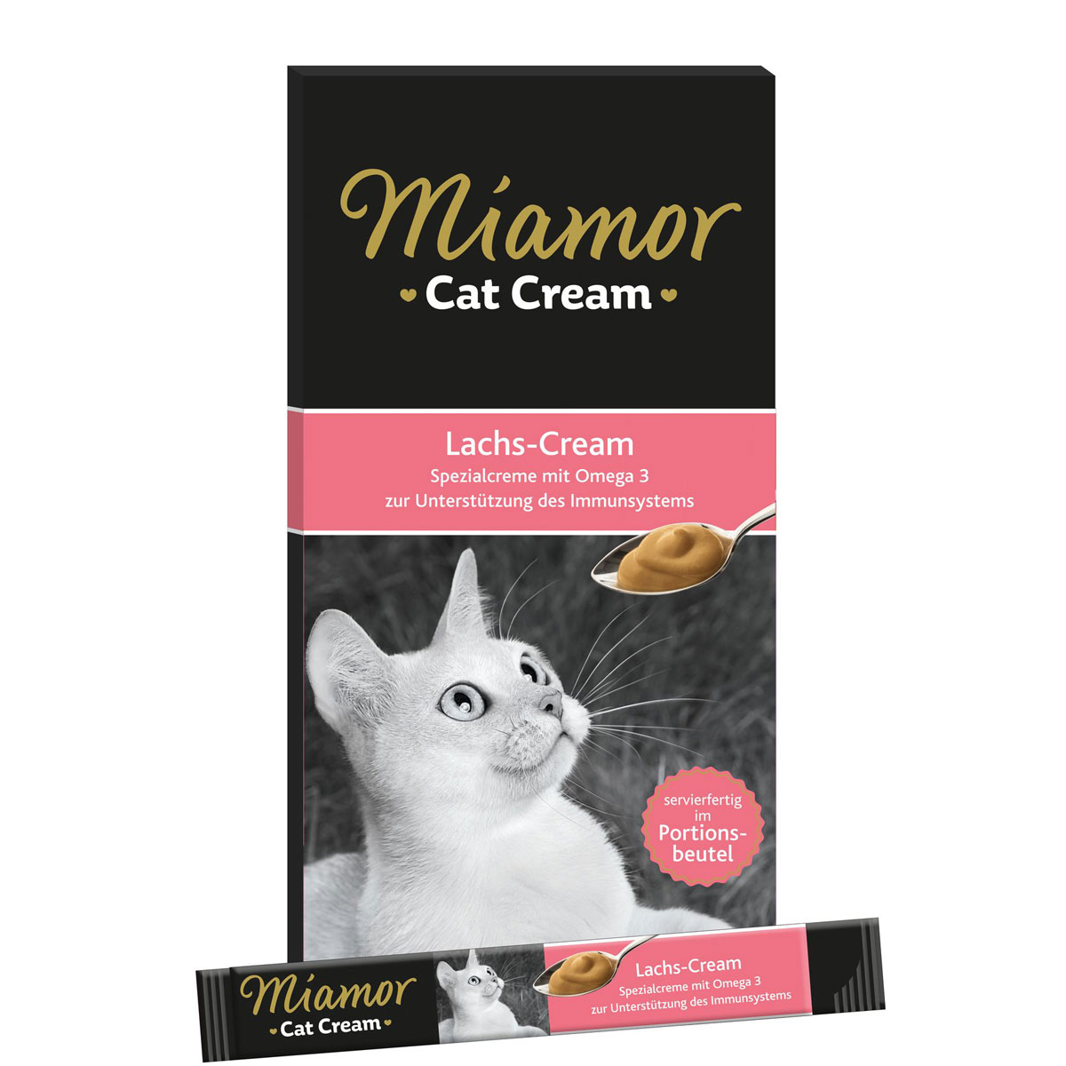 Miamor Snack Lachs-Cream 6 x 15g