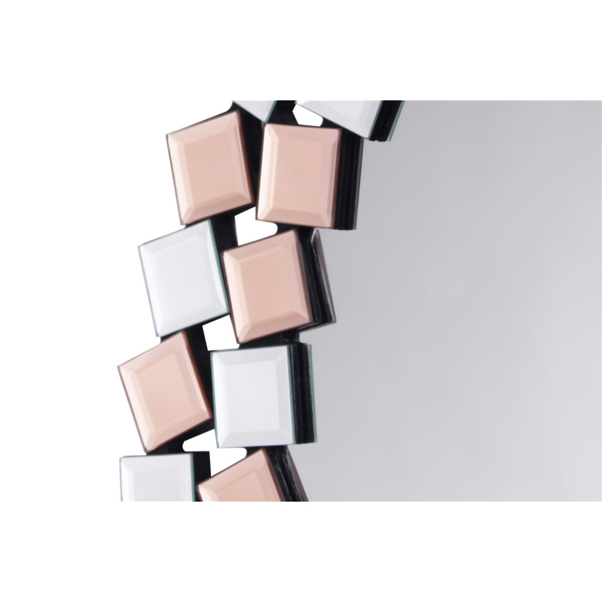 Wandspiegel Mosaic 1825 silber rose Bild 6