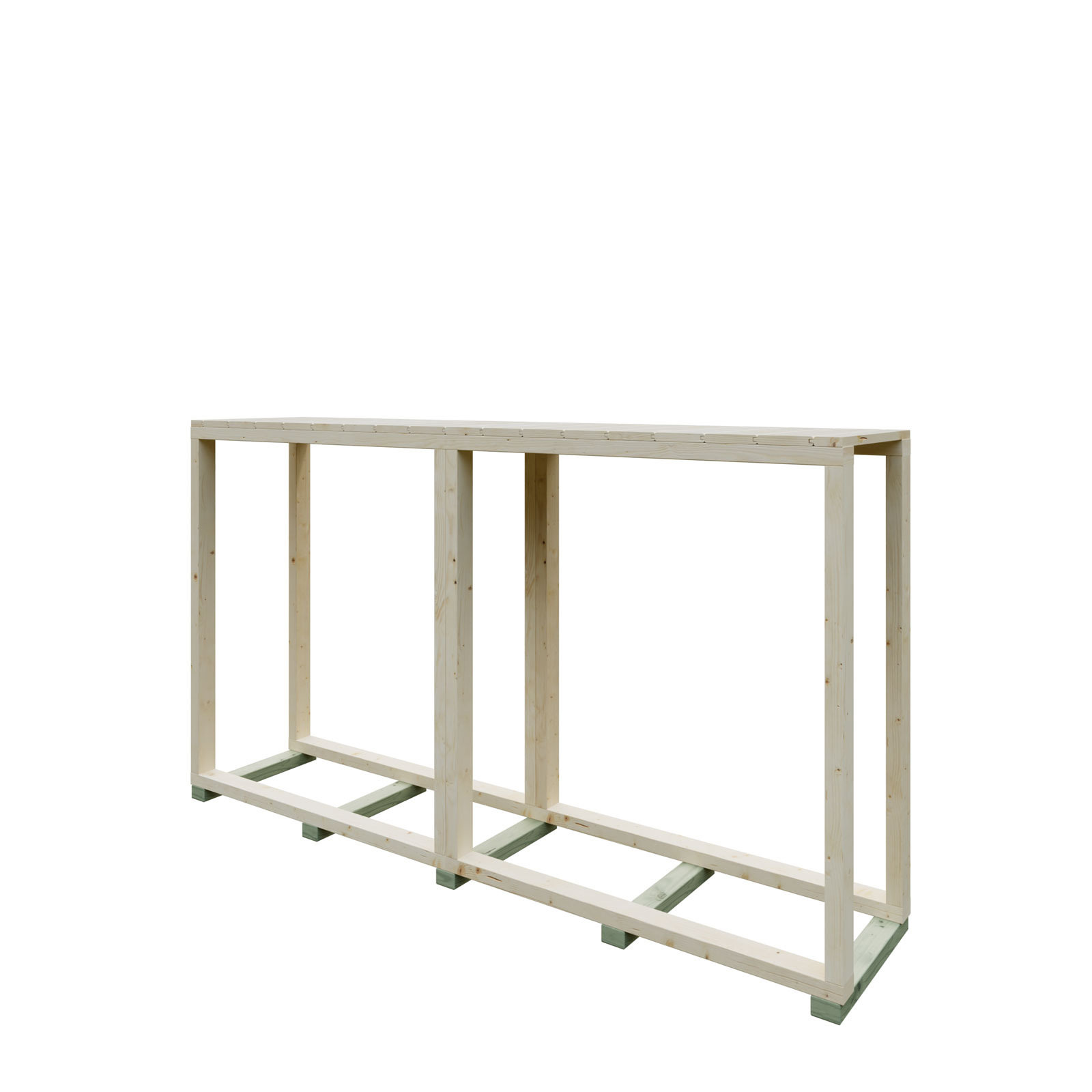 Kaminholz-Speicher 194x43x110cm Bild 1