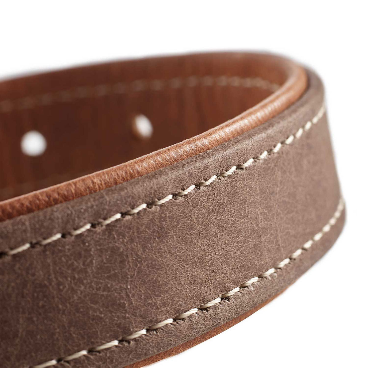 Hunter  Dog Halsband Porto tabak/cognac 33-39 cm Bild 7