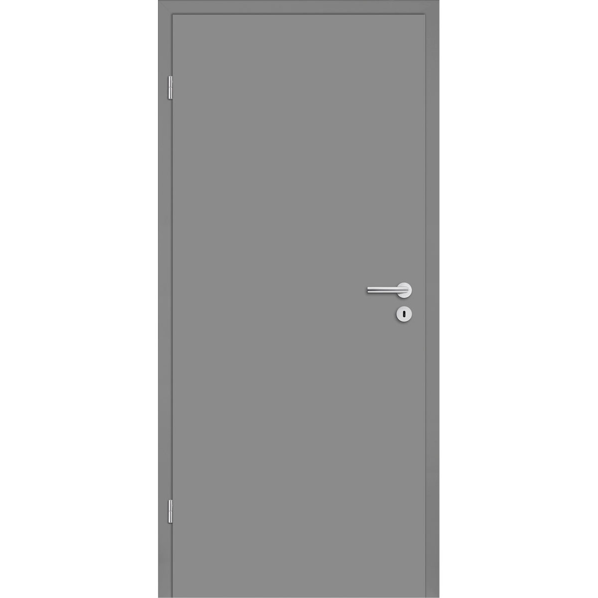 Borne Zimmertür edelgrau DIN rechts 198,5 x 86 cm