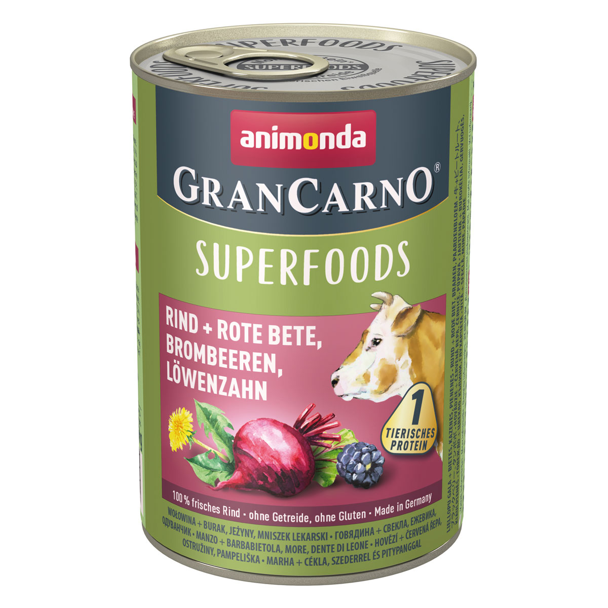 animonda Gran Carno Adult Superfood Rind und Rote Beete 400g