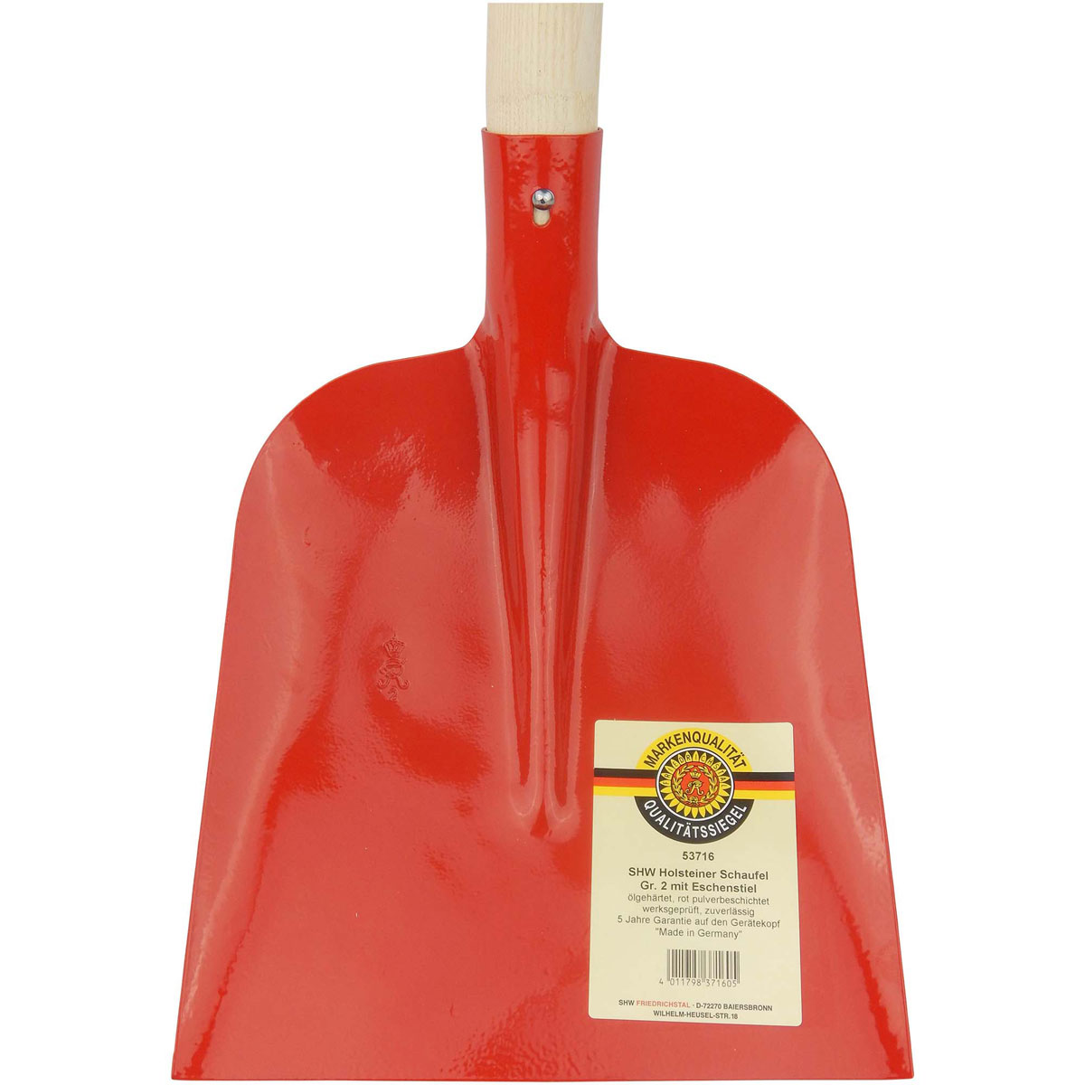SHW Holsteiner Schaufel Größe 2 mit Eschenstiel Bild 3