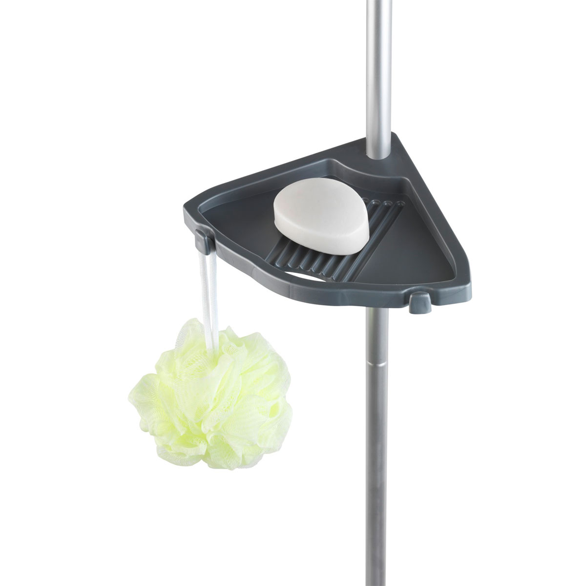 Wenko  Teleskop Duschecke Easy Silber mit 4 Ablagen Bild 8