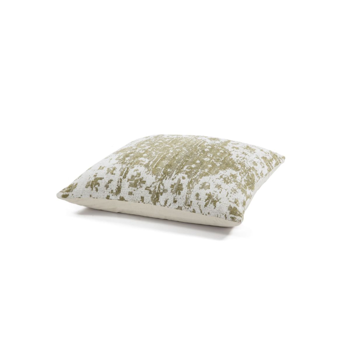 Pouf und Kissen Set Hocker Paramount 210 creme Oliv 80x80cm Bild 3