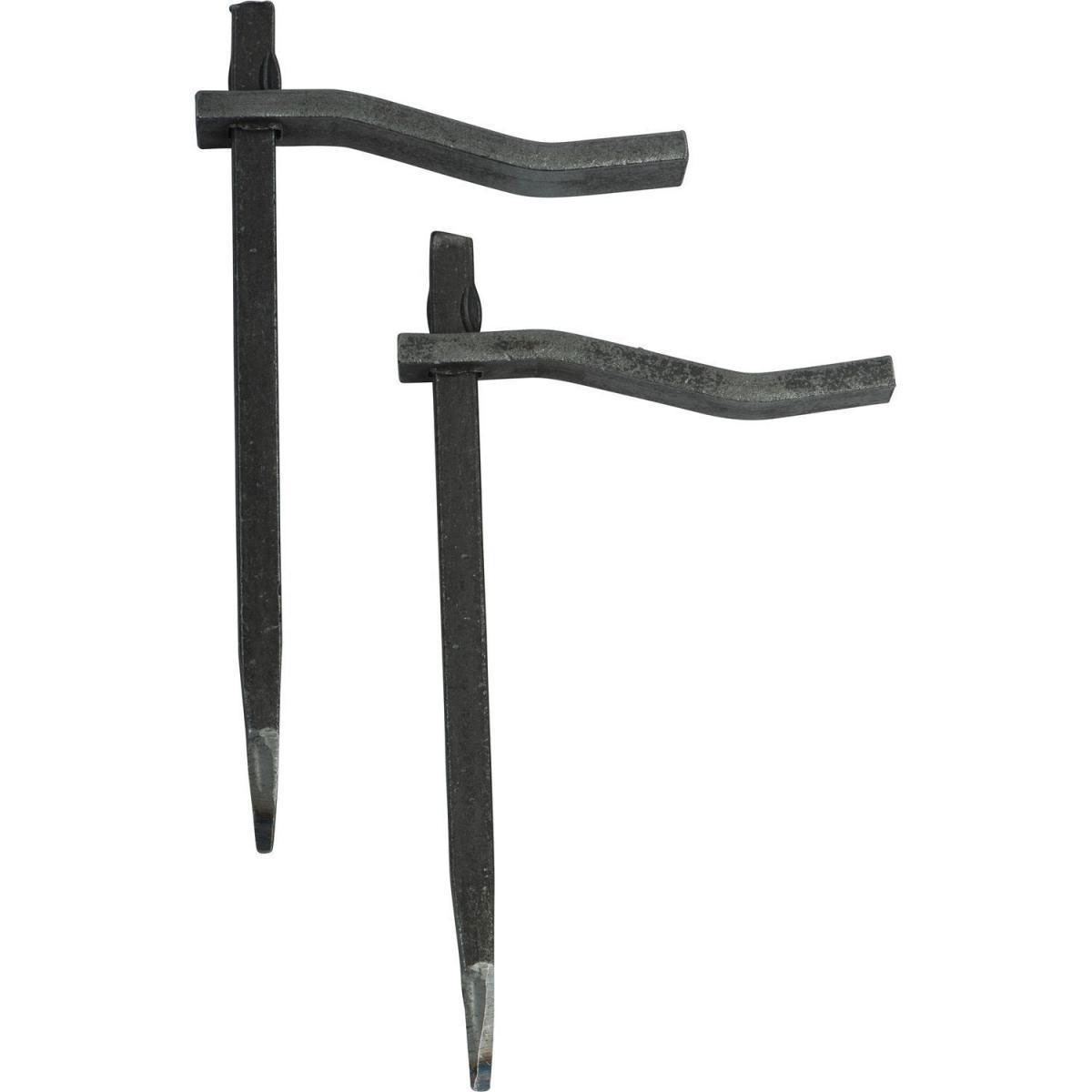 Krone  Verputzhaken 160 mm kantig 2 St.