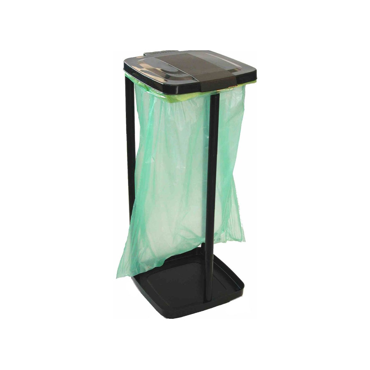 Wertstoffsammler schwarz 34 x 31 x 71 cm