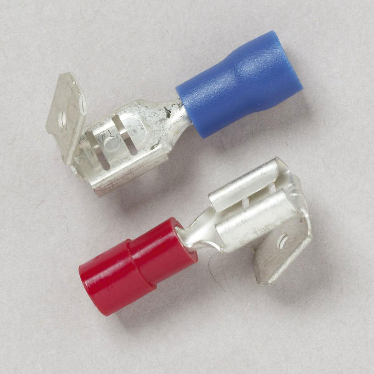 Flachsteck-Hülsen mit Abzweig rot 0,5-1,5 mm 25 Stück