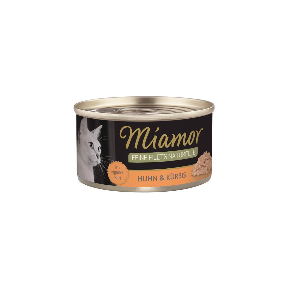 Miamor  Dose Feine Filet Naturelle HuhnKürbis 80g Bild 2