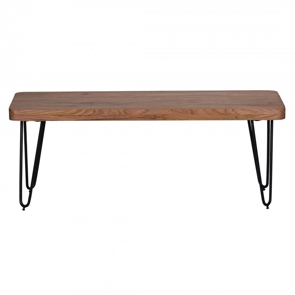 Wohnling Sitzbank 120x40x45 cm, Akazie Bild 5