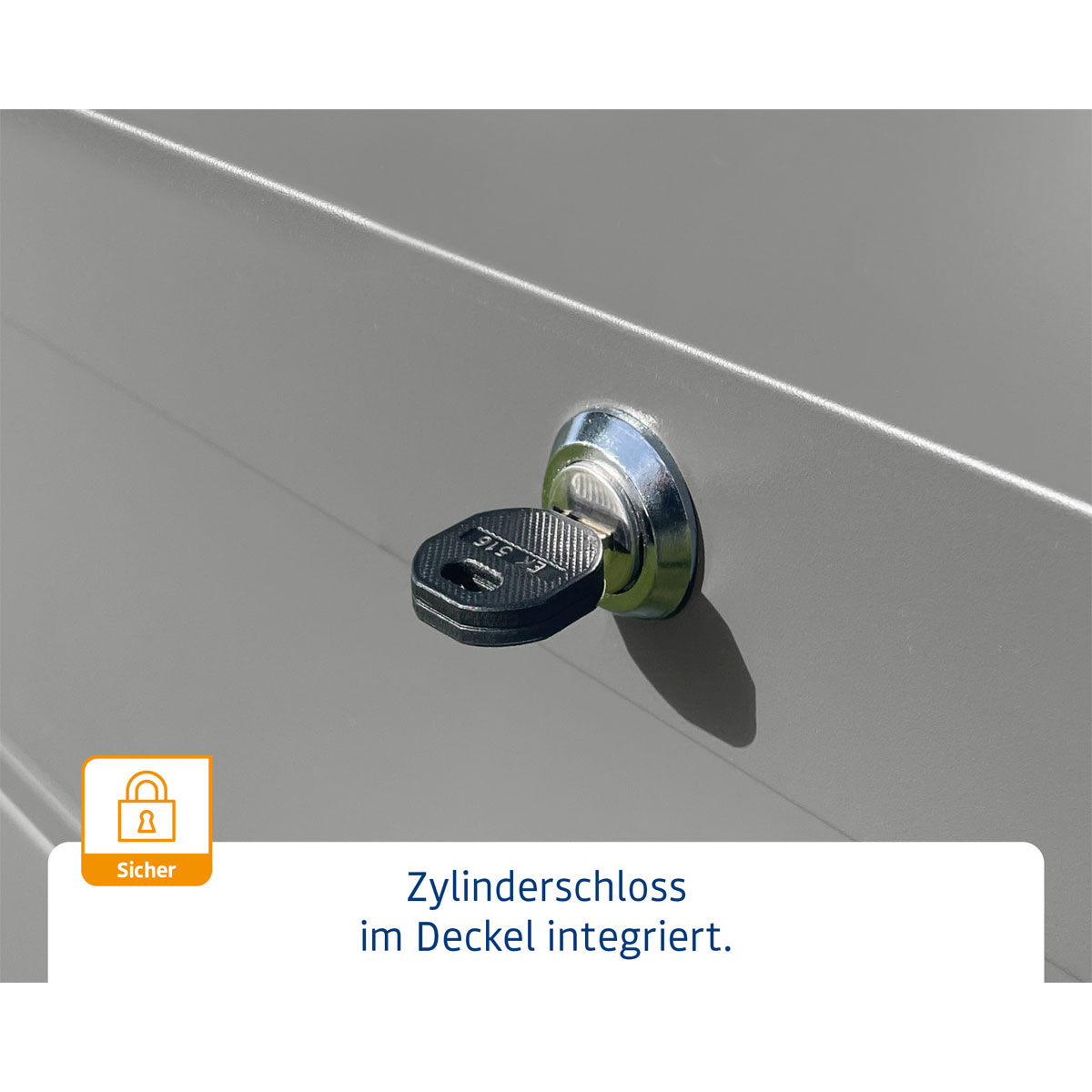 EcoStar  Gartenbox Elegant 1320 RAL9007 Bild 6