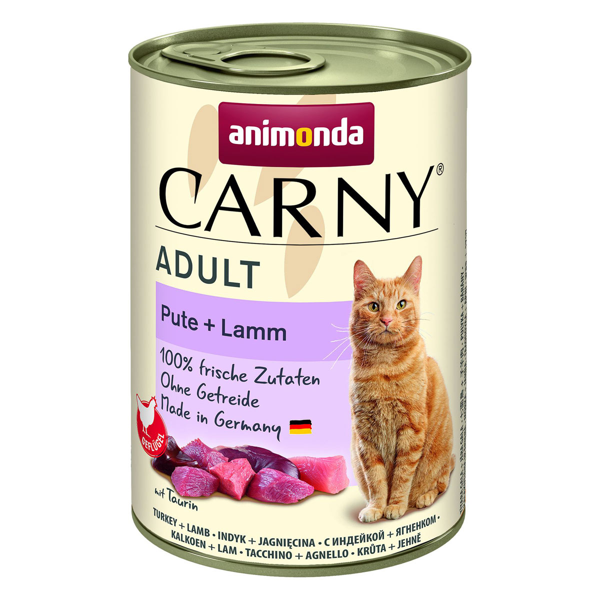Carny Cat Adult Pute und Lamm 400g Dose