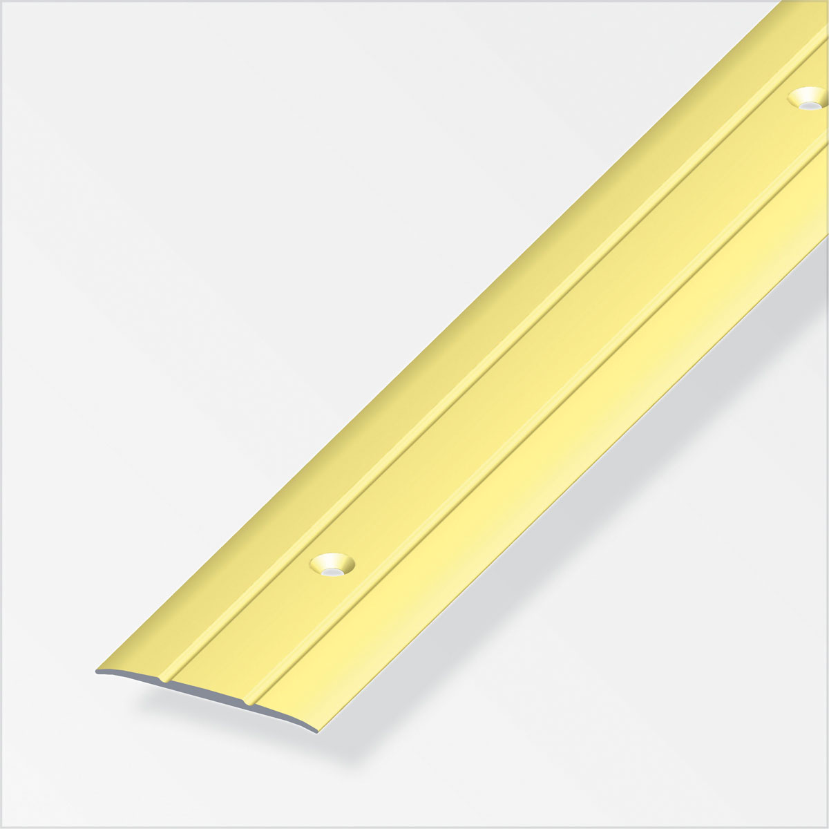 Alfer Übergangsprofil 37 x 2,5 mm 2m messing