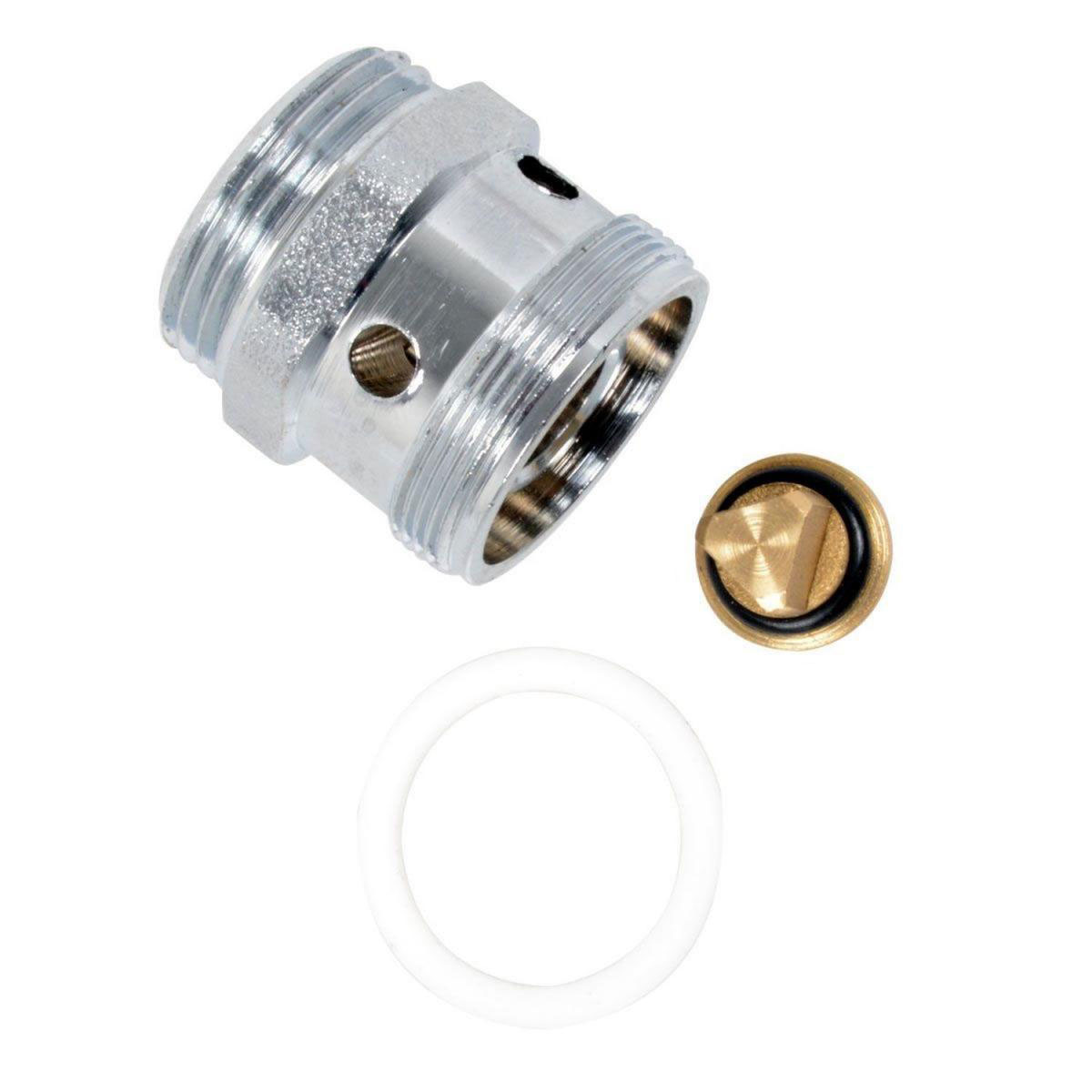 Kirchhoff Rückflussverhinderer M28 AG x 3/4" AG verchromt