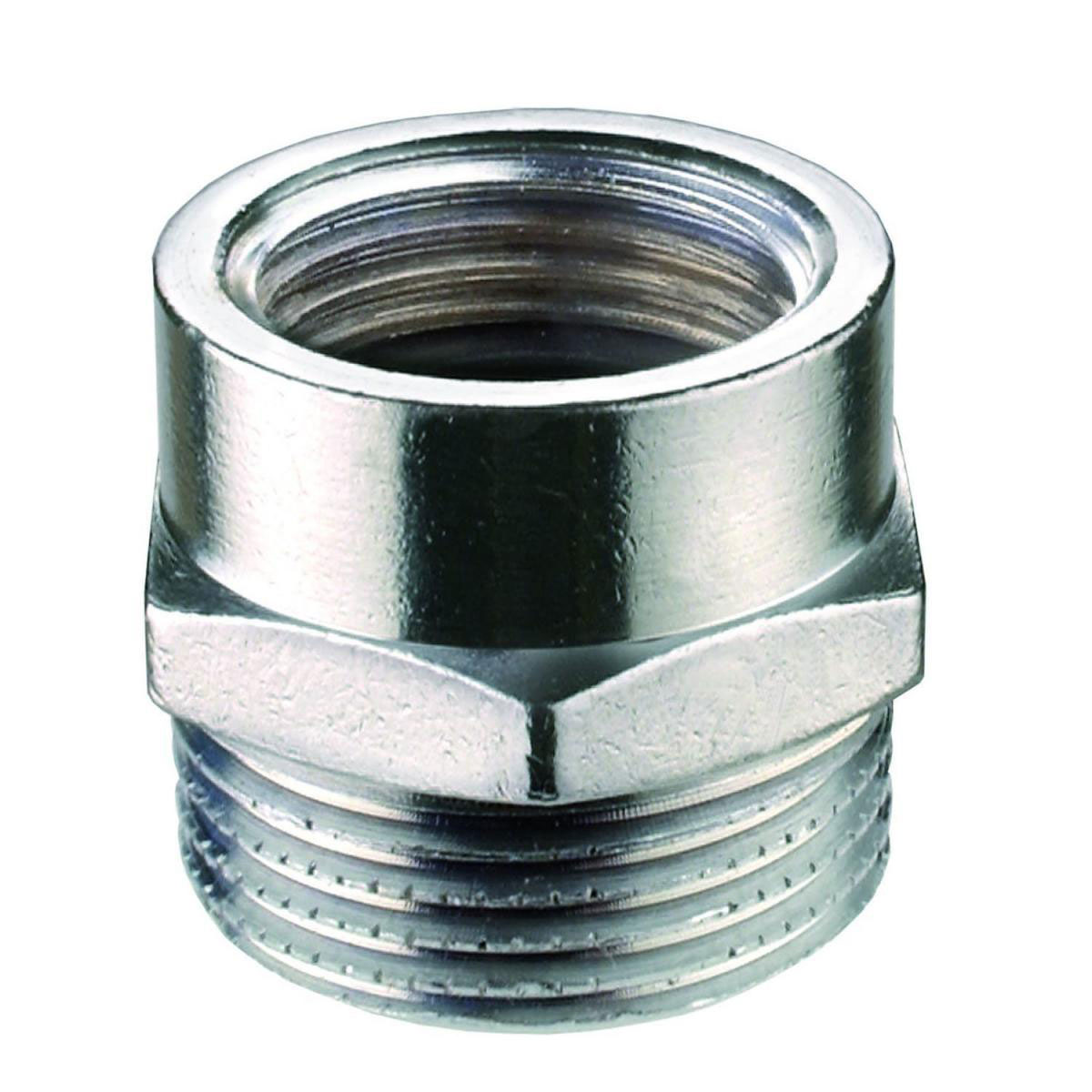 Übergangsstück 1/2" x 3/4" verchromt