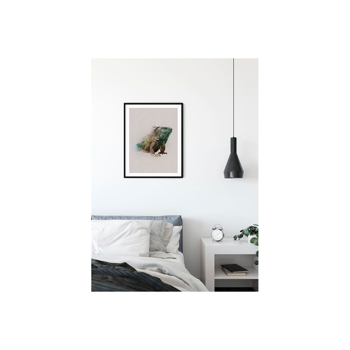 Komar  Wandbild Animals Paradise Iguana 50x70 cm Bild 3