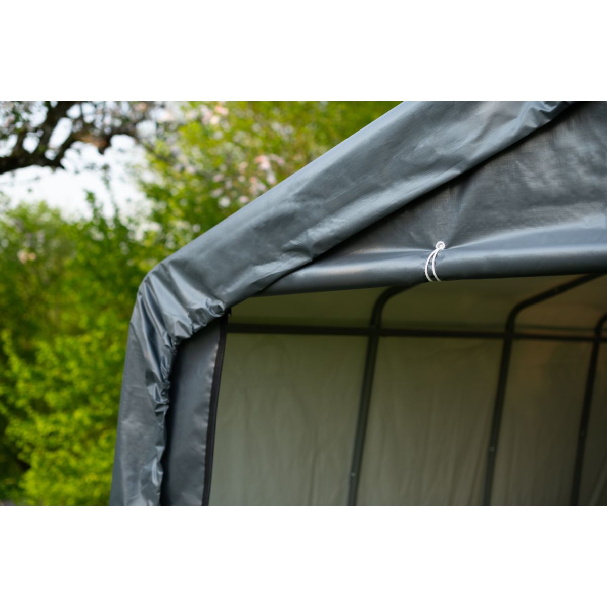 ShelterLogic Zeltgarage Gerätehaus 18,13 m² 490x370x260 cm Bild 6