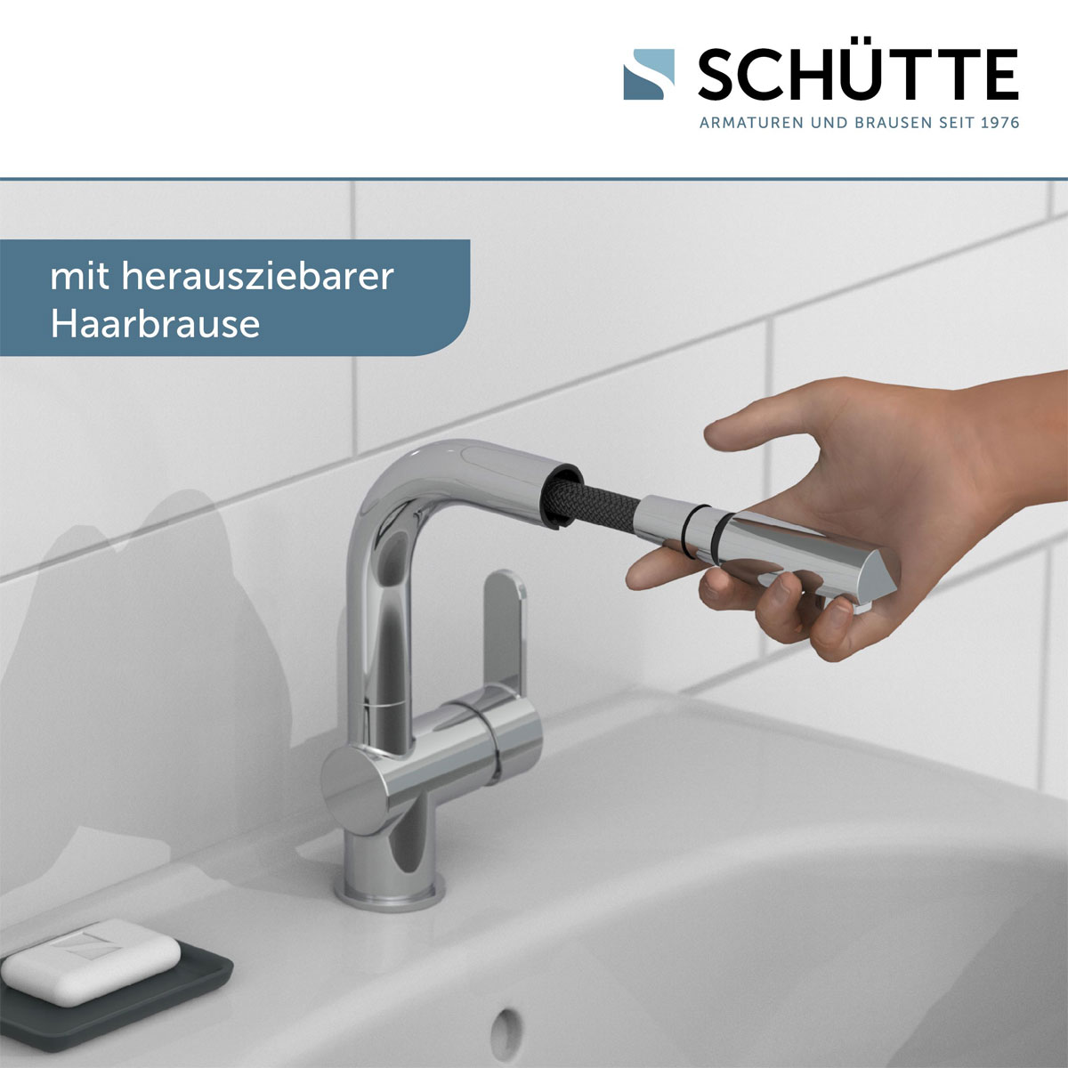 Schütte  Waschtischarmatur „London“ chrom  Bild 5